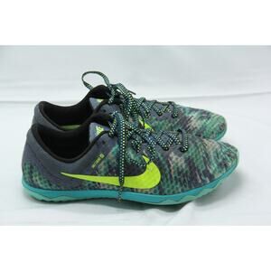 Nike Zoom Rival Xc Spike Running Shoes Womens Size 7.5 Green Camo 749351-473